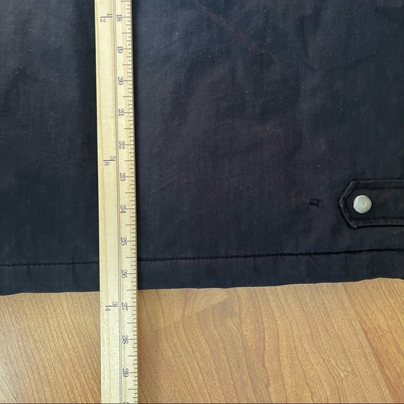 London Fog Men’s Black Full Zip Wool Lined Inner Pockets Bomber Style Ja… - Picture 12 of 14